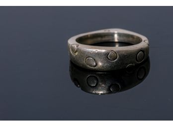 Angular Sterling Silver Ring