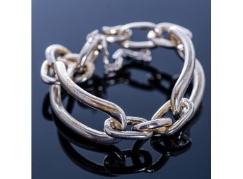 Sterling Large Link Bracelet