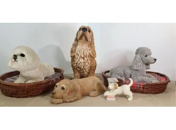 Collectible Dog Statues
