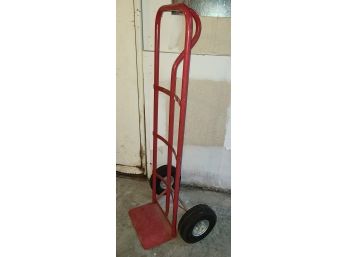 Steel Hand Truck With Inflatable Wheels