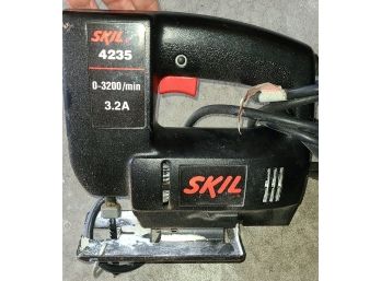 Group Of Electric Tools • SKil Saw •  Black And Decker 1/4' Drill