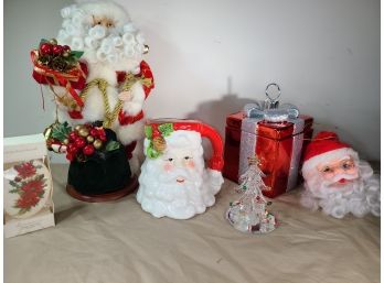 Santa Claus Decoration Collection •  Christmas Mug •  Christmas Soap Bar