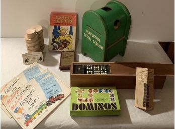 Children's Vintage Lot Of Games