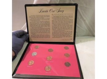 2 Lincoln Cent Story Coin Books With Coins