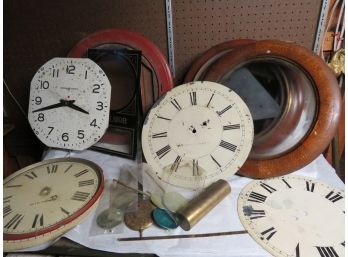 Clock Faces And Other Clock Parts