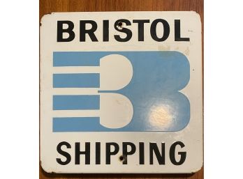 Vintage Advertising Metal Collection Bristol Shipping Sign
