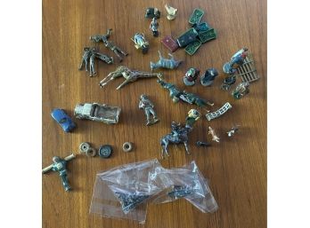 Vintage Lead Toy Lot For Parts Or Repair