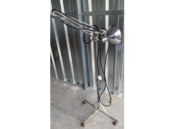 Vintage Industrial Luxo Lamp On Rollers