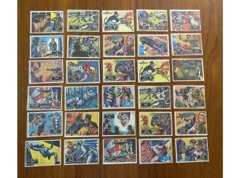 Vintage Lot Group 1 Of 30 Batman Collectible Cards