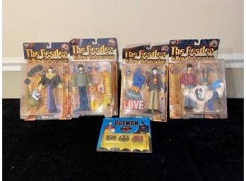 New In Package Beatles Yellow Submarine Figures