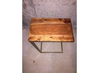 Small Sofa Table With Wood Top