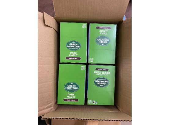 New In Box Green Mountain Keurig K-Cup Pods, 2 Boxes (192 Pods)