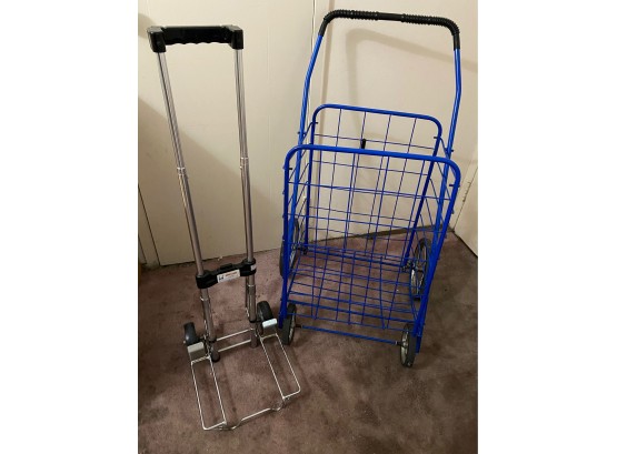 Foldable Shopping Cart & Luggage Cart