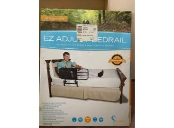 EZ Adjustable Bedrail With Original Box