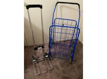 Foldable Shopping Cart & Luggage Cart