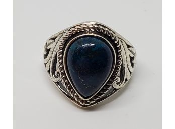 Shattuckite Ring In Sterling Silver