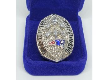 Absolutley Incredible New England Patriots 2019 Replica Super Bowl Ring