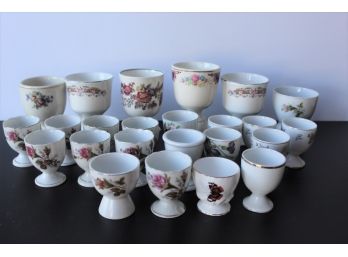 Assorted Floral Egg Cups