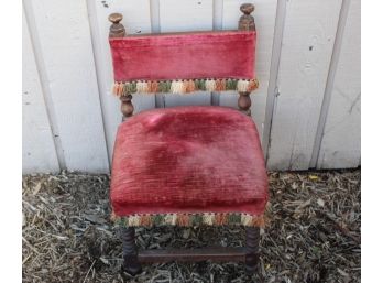 Vintage Spanish Influence Childs Chair