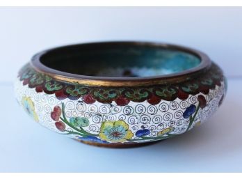 Vintage Chinese Cloisonne Dish