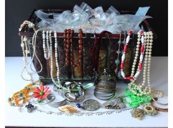 Huge Collection Of Costume Jewelry
