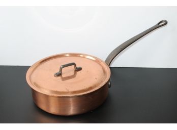 Large Copper Pan From France
