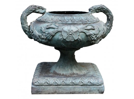Cast Iron Urn Form Planter