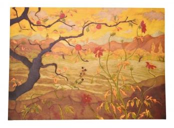 Apple Tree With Red Fruit Ca.1902 By Paul Ranson Canvas Print Reproduction