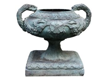 Cast Iron Urn Form Planter