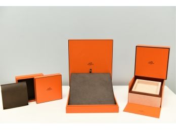 Set Of Three Hermès Jewelry Boxes