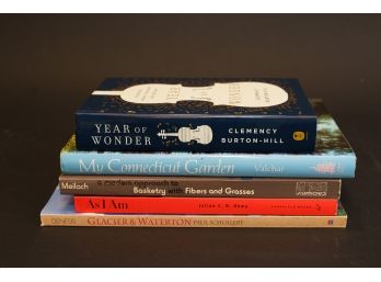 Books On Music, Gardening, Basketry, Glacier