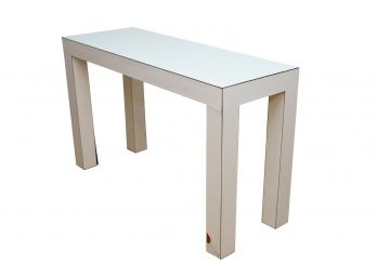 Small White Narrow Table