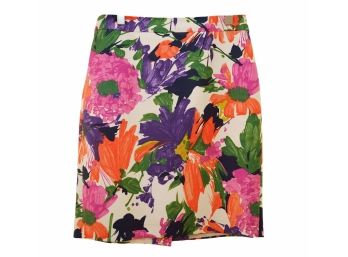 J. Crew Floral Pencil Skirt- Size 10