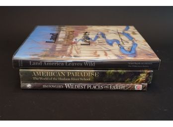 Three American Landscape Coffee Table Books