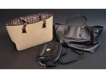 One Black Coach Bag & Two Others