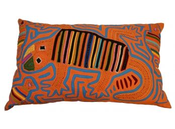 Kuna Mola Panama Pillow