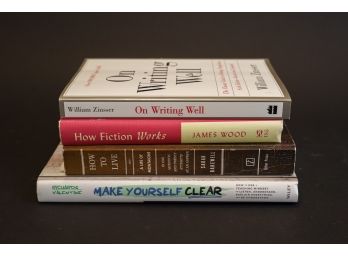 Four Books On Writing & Living