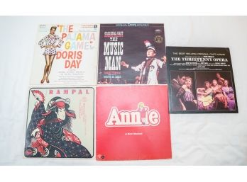 LP’s Of Three Musicals And One Rampal