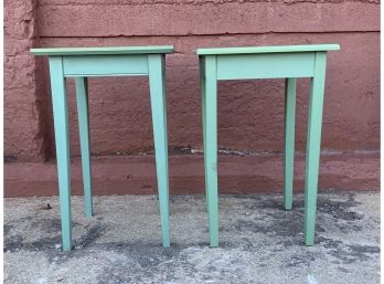 Green Accent Tables