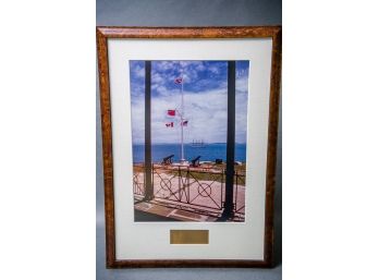 Framed Photo Of Bermuda Martine Museum