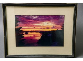Framed Photograph 'Pelham At Sunset'