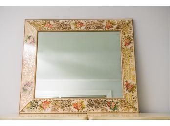 Attractive Floral Design Mirror