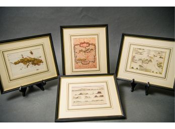 Four Framed Prints Of The Virgin Islands