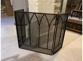 Gothic Style Fireplace Screen