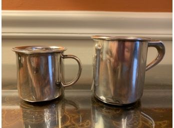 Sterling Silver Baby Cups
