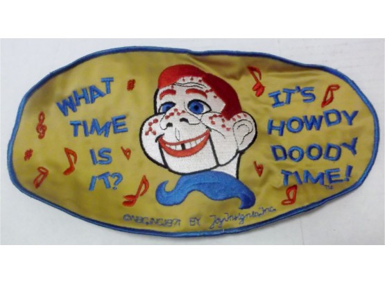 Vintage 1971 Howdy Doody 11 X 6 Inch Jacket Patch
