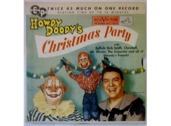 45rpm Extended Play Record “Howdy Doody's Christmas Party”