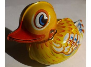 Tin Litho Toy Duck Western Germany