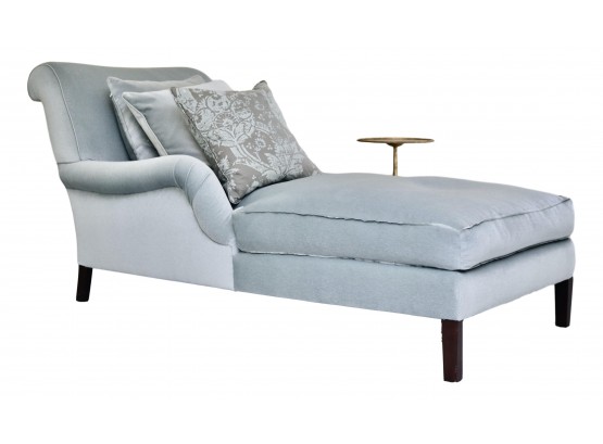 Nancy Corzine Chaise Lounge With Baker Goose Down Pillow