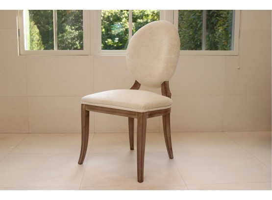 Fabulous Chenille Round Back Side Chair